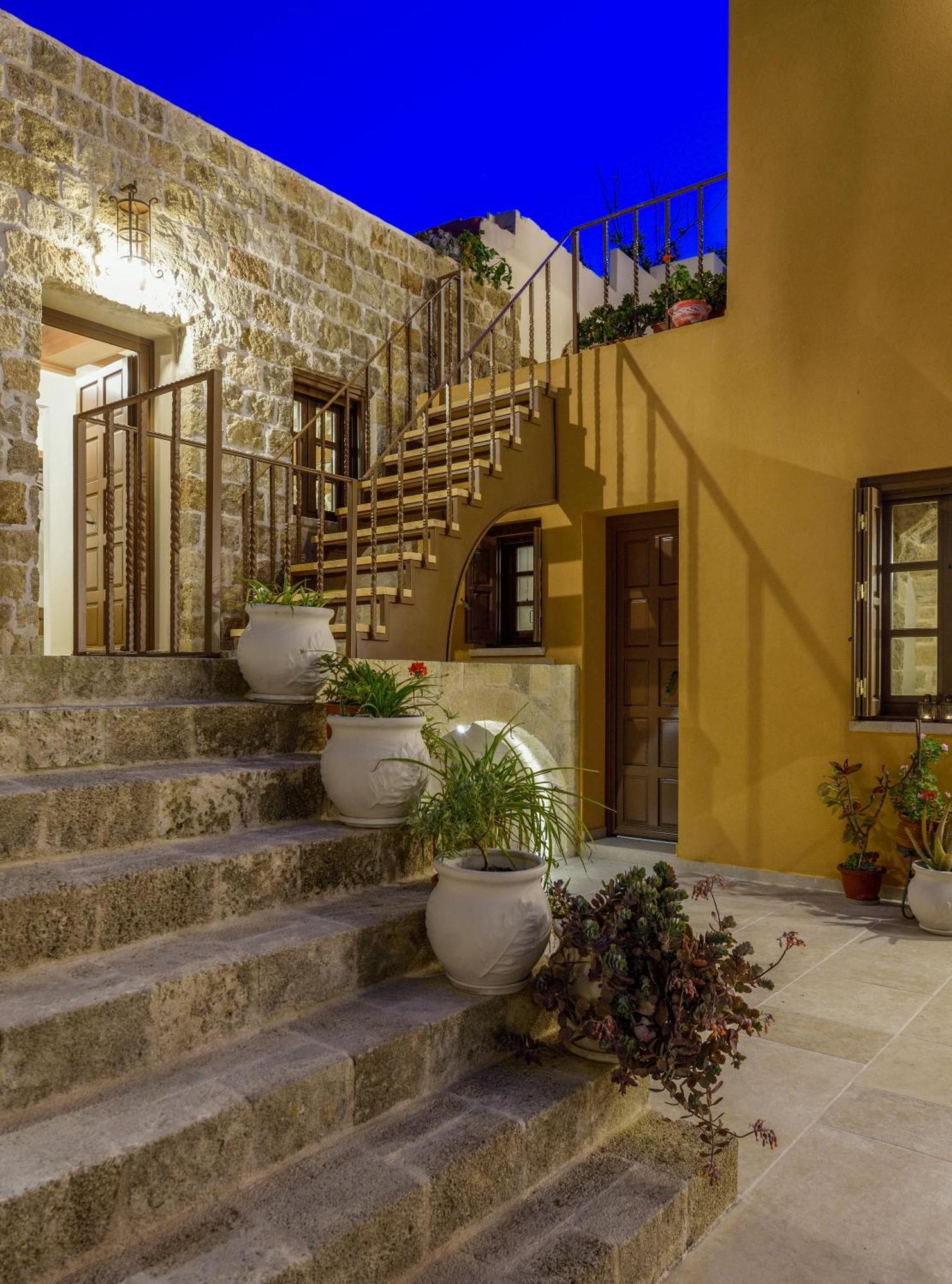 Spanish Knights Inn Rhodes City Dış mekan fotoğraf