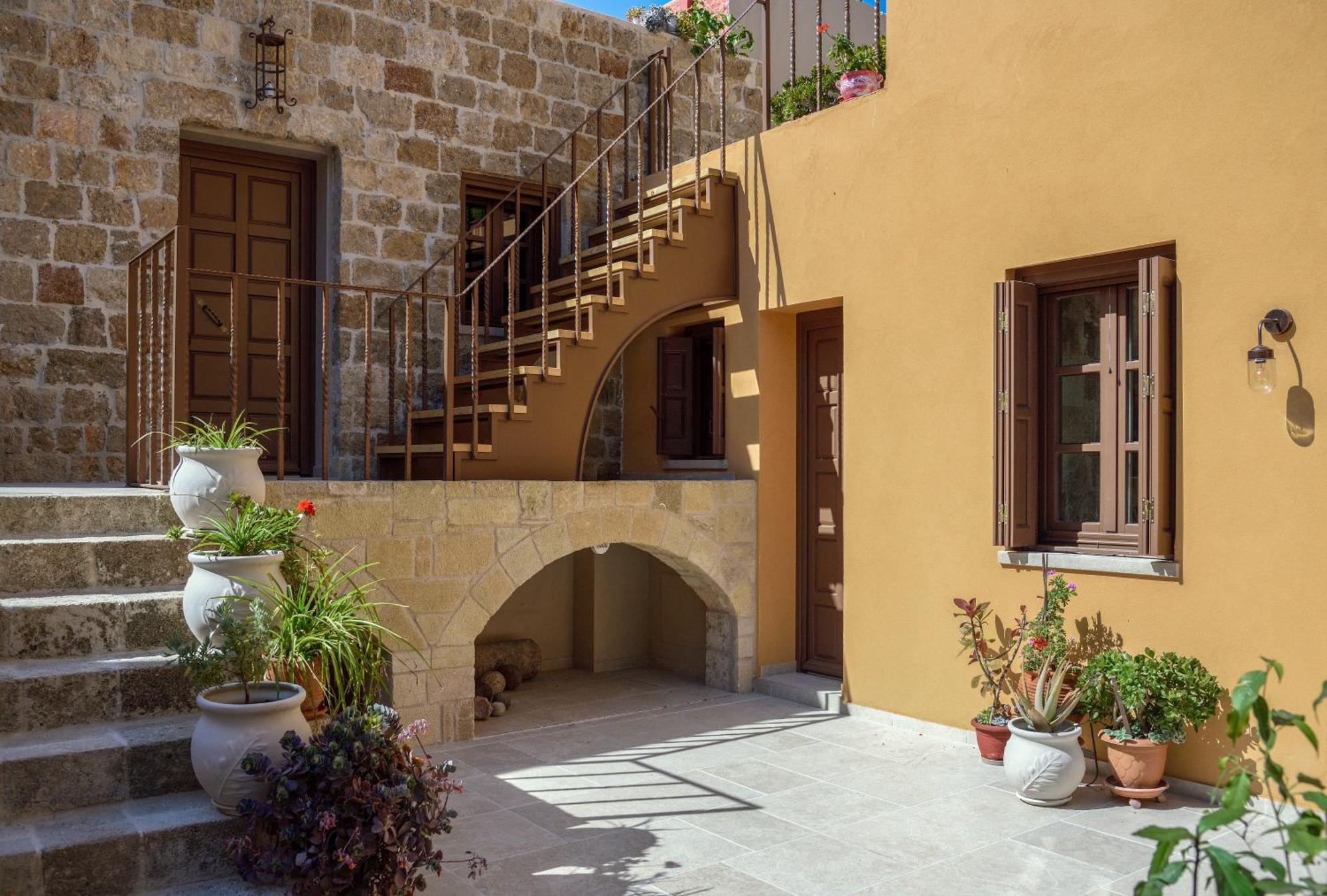 Spanish Knights Inn Rhodes City Dış mekan fotoğraf
